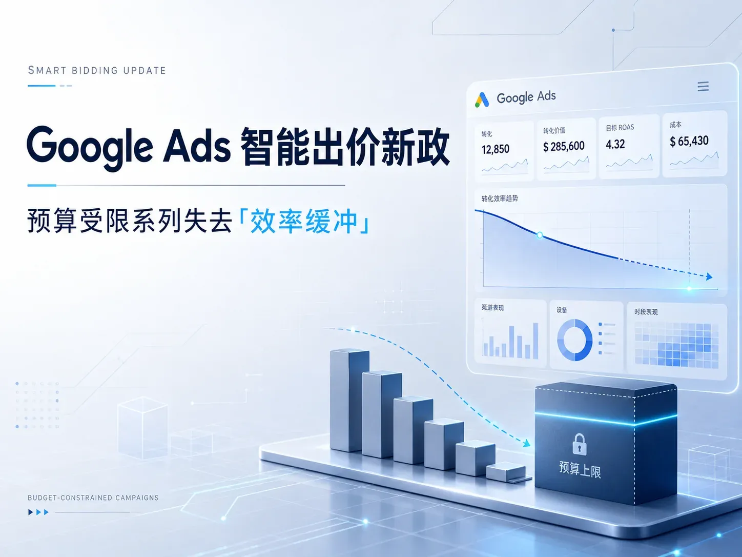 Google Ads 8 月 17 日智能出价新政生效:预算受限系列失去「效率缓冲」,出海账户排查清单